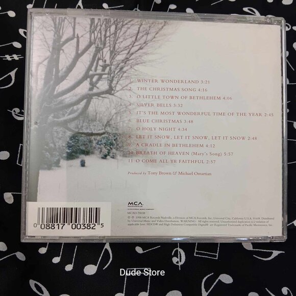 Vince Gill - Breath of Heaven: A Christmas Collection - 11 Songs - 1998 CD  (2) - Picture 3 of 4